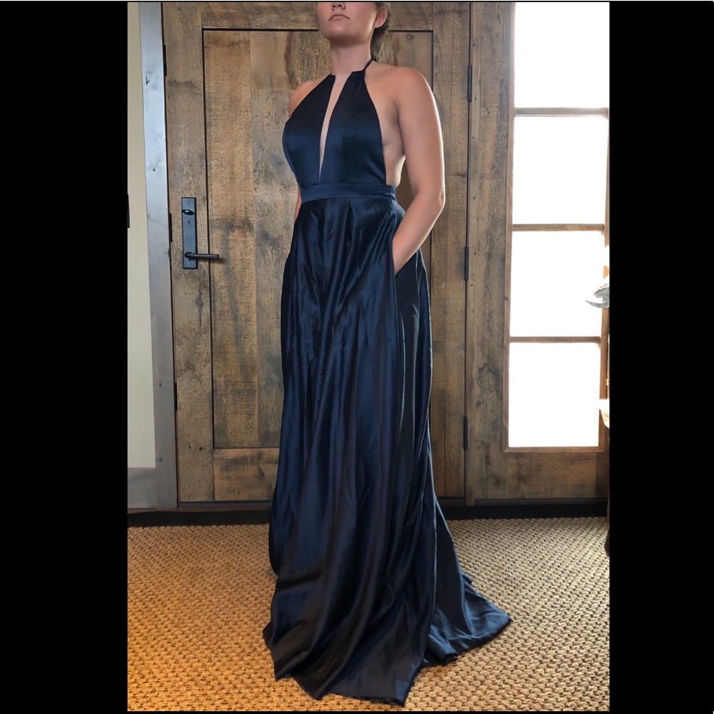 Brand New Navy Prom Dress
